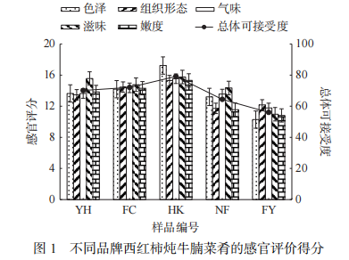 【智能感官】西红柿炖牛腩菜肴的品质评价2